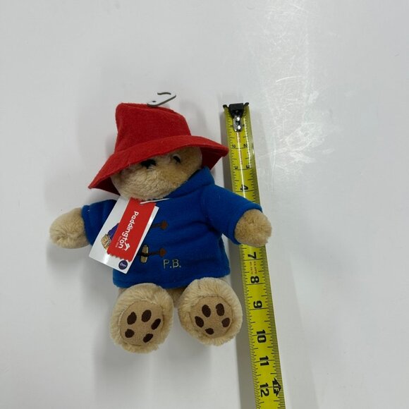 Paddington Bear Plush Stuffed Animal Classic Blue Coat Red Hat Collectible Toy - Picture 5 of 8
